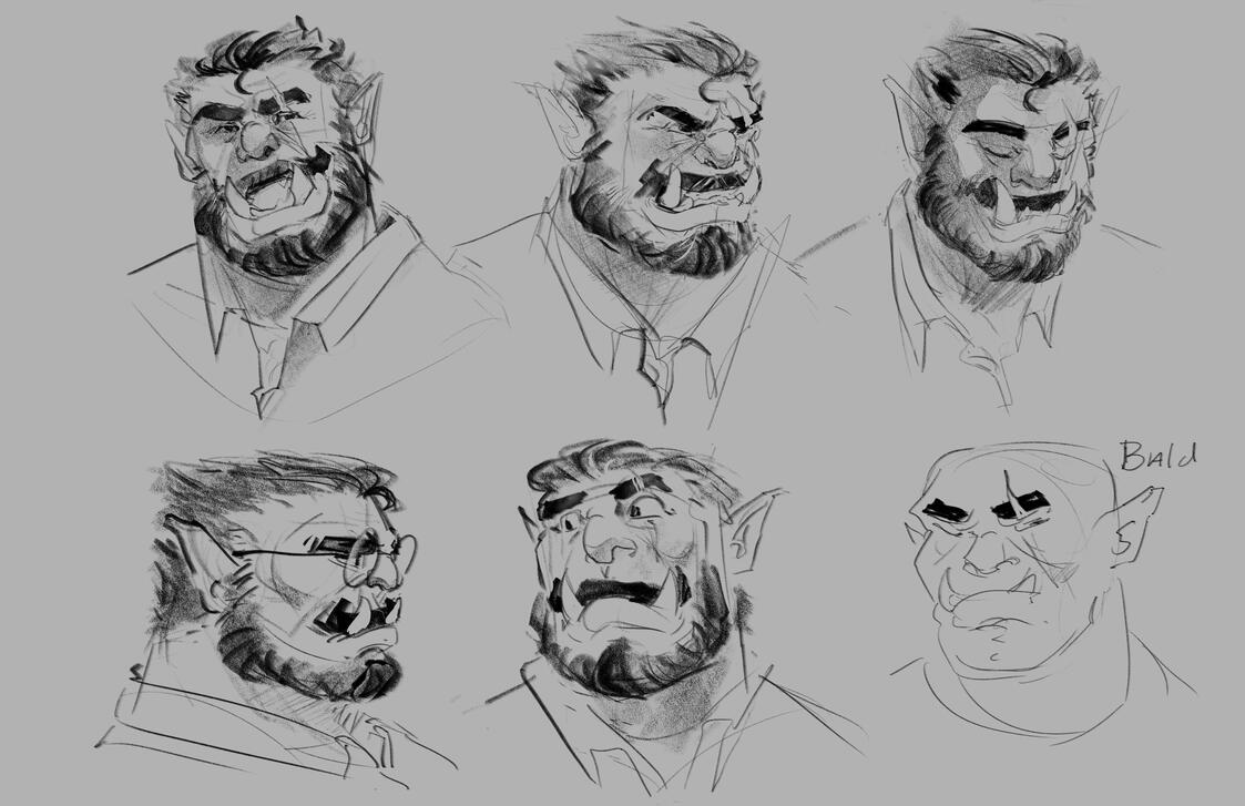 Sketch with 5 total characters - $60